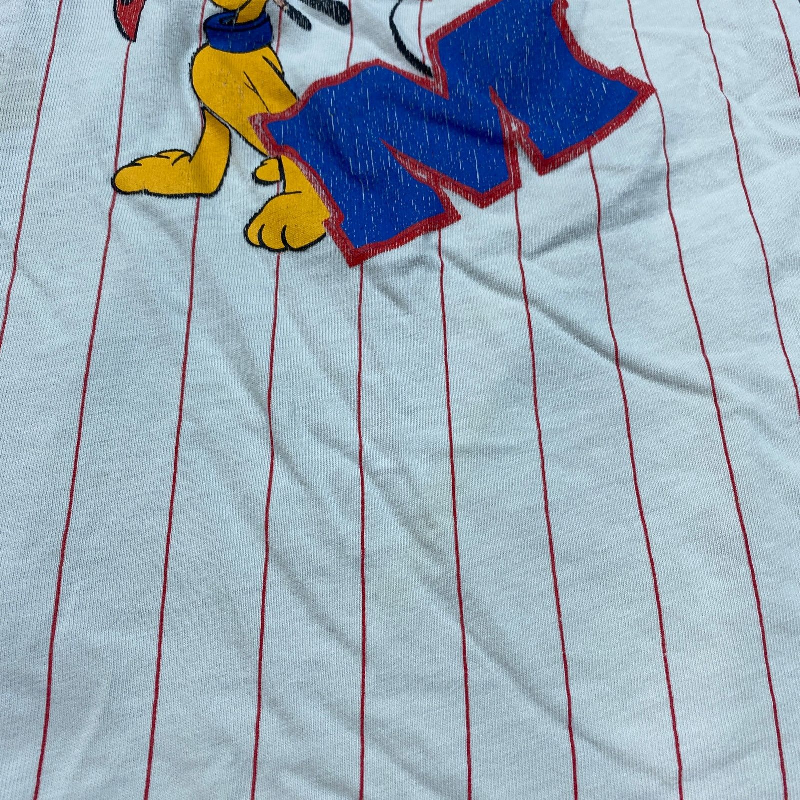 Disney × Vintage Rare VTG Disney Dream Team Baseball Jersey Sleep Shirt O/S Size US XL / EU 56 / 4 - 11 Thumbnail