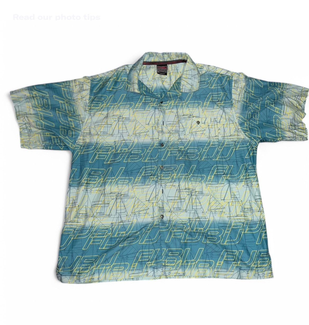 Fubu FUBU 90’s Short Sleeve Button Up Size US XXL / EU 58 / 5 - 1 Thumbnail