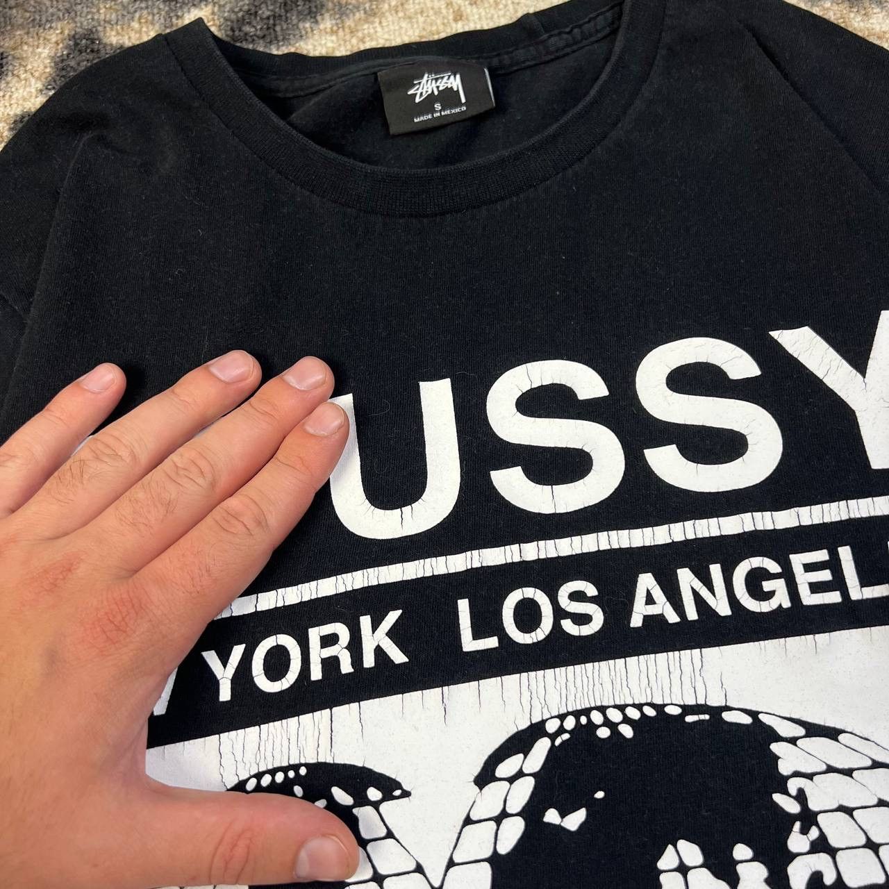 Stussy Stussy Vintage Y2K Big Logo T-Shirt Streetwear Style 1TS3 Size US S / EU 44-46 / 1 - 3 Thumbnail