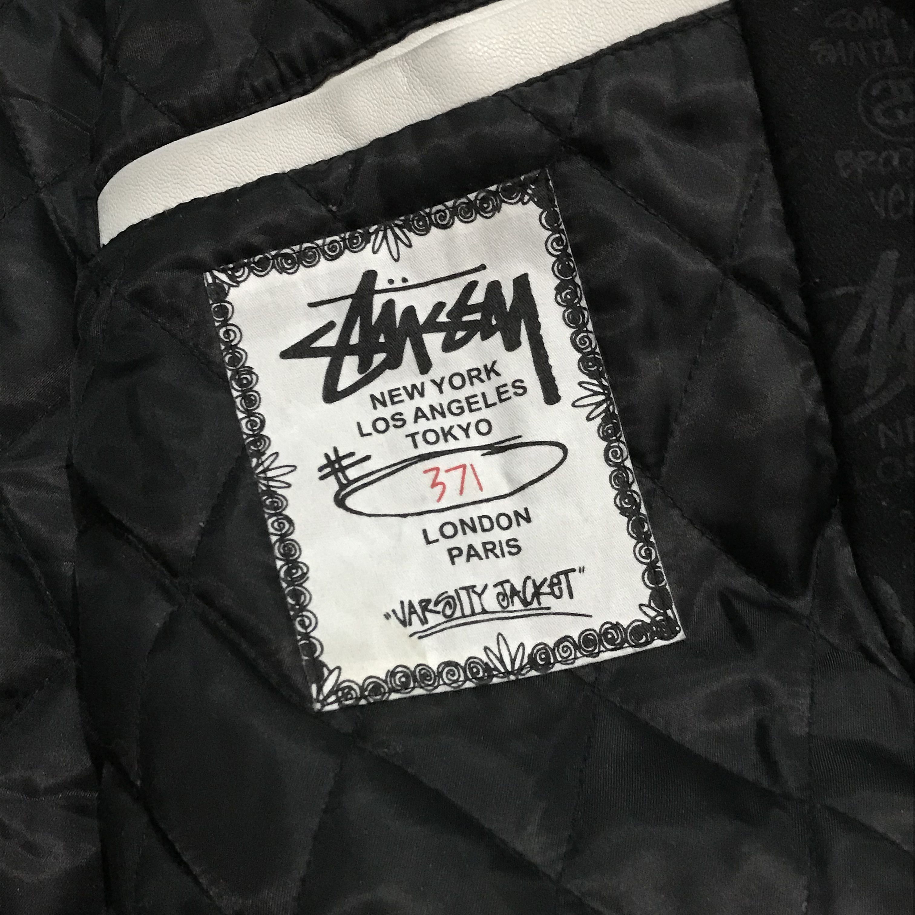 Stussy ☠️ Stussy 25th Anniversary World Tour Varsity Jacket Size US L / EU 52-54 / 3 - 13 Thumbnail