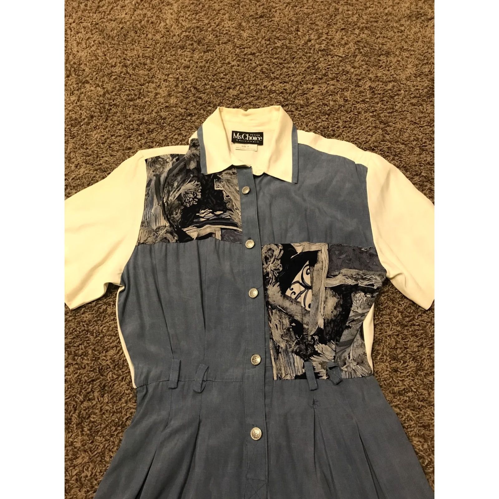 Vintage VINTAGE Ms Choice Romper Dress May Be Reformulated as: "Ms Choice Romper Dress" Size 30" / US 8 / IT 44 - 2 Thumbnail