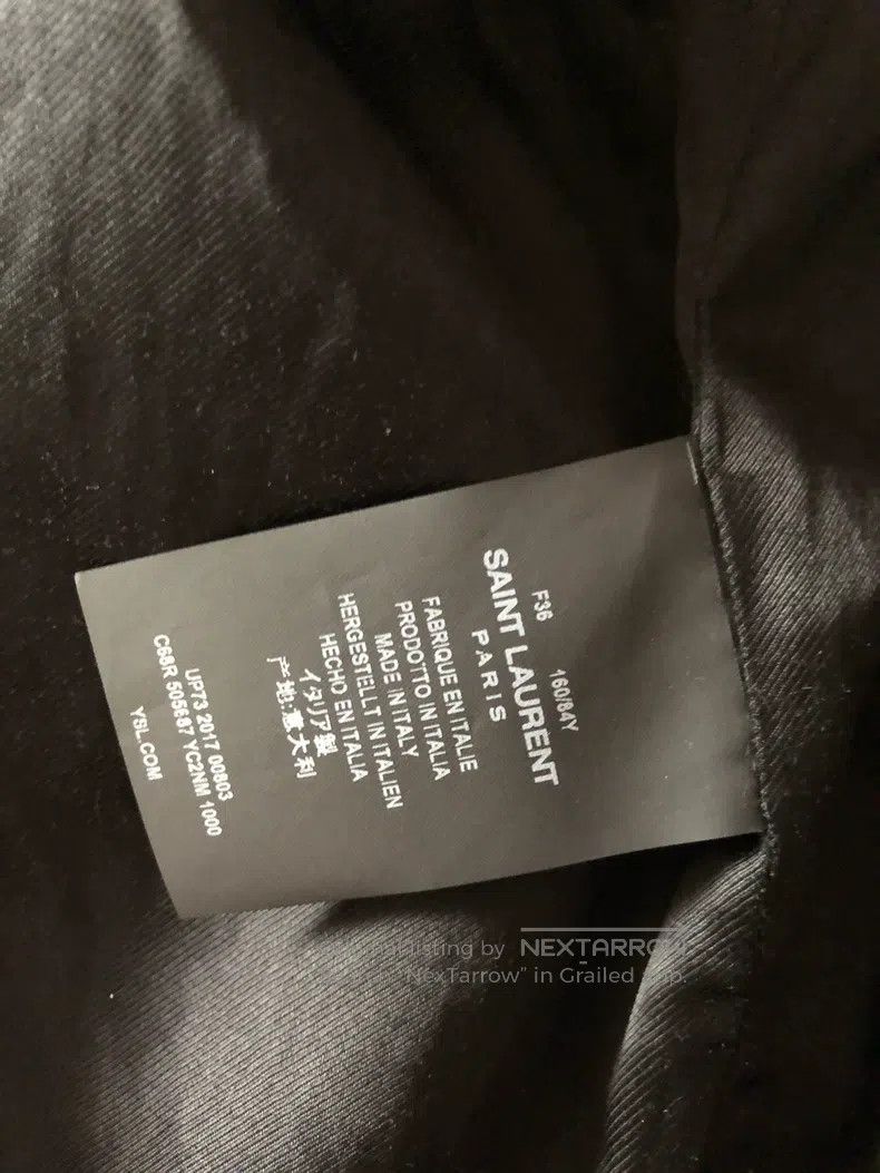 Saint Laurent Paris Saint Laurent Paris Heavy Duty Ethnic Patchwork Jacket Size US S / EU 44-46 / 1 - 3 Thumbnail