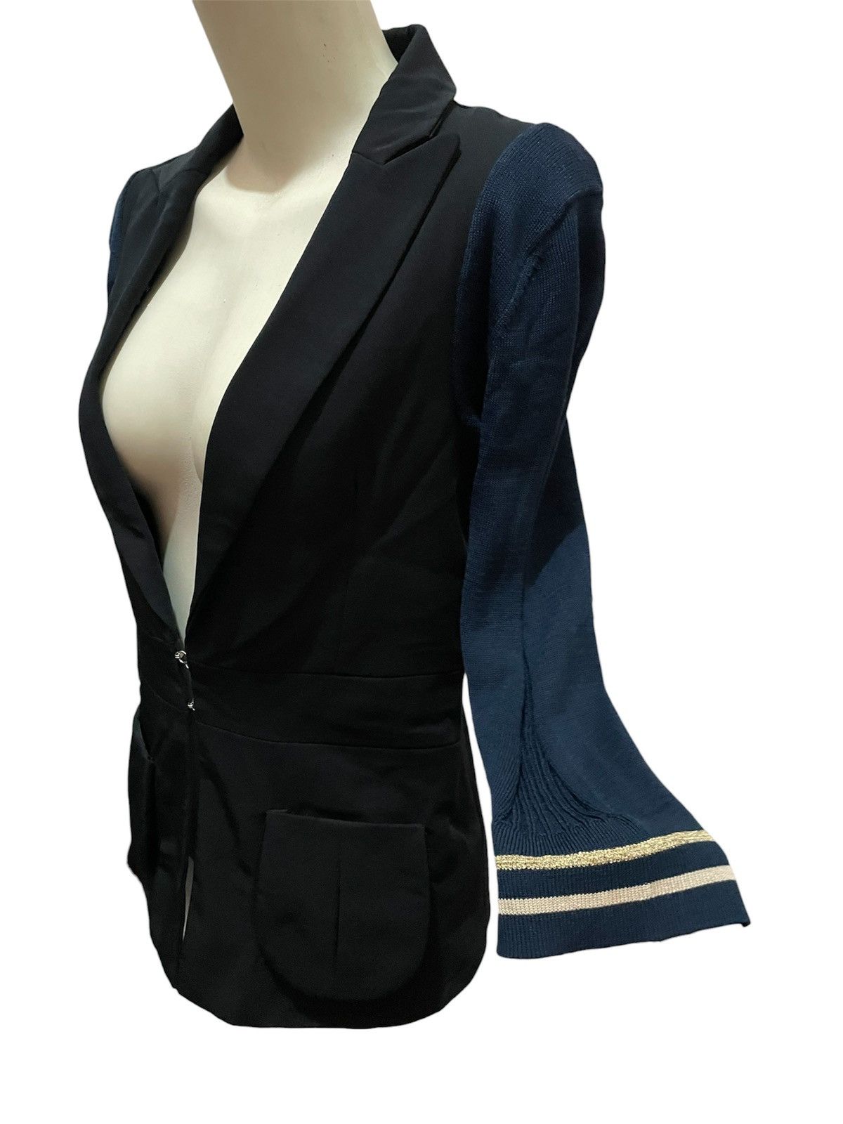 Helmut Lang HELMUT LANG BLAZER KNIT Size L / US 10 / IT 46 - 6 Thumbnail