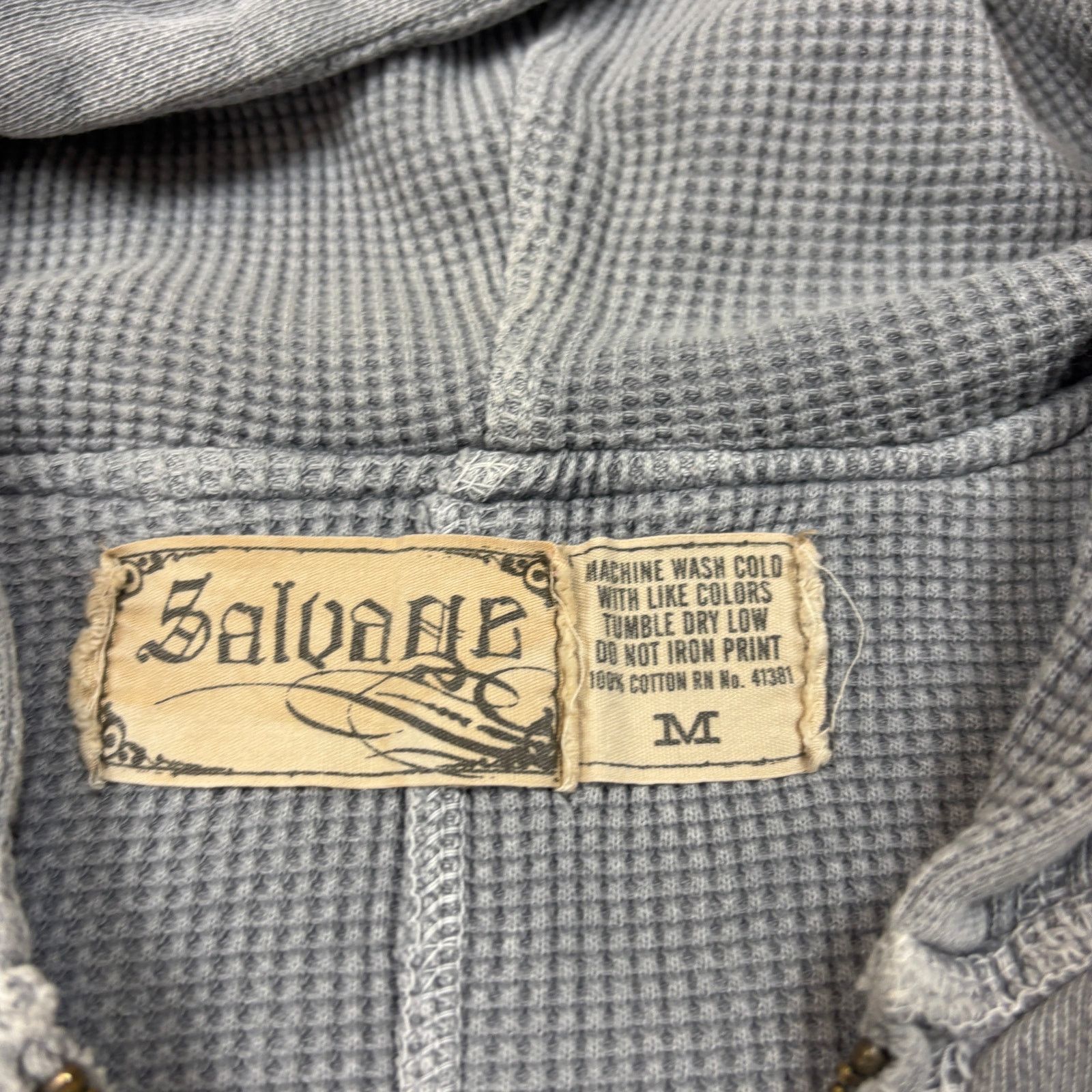 Salvage Salvage Westways Bombers Thermal Lined Zip Hoodie Men's M Size US M / EU 48-50 / 2 - 4 Thumbnail