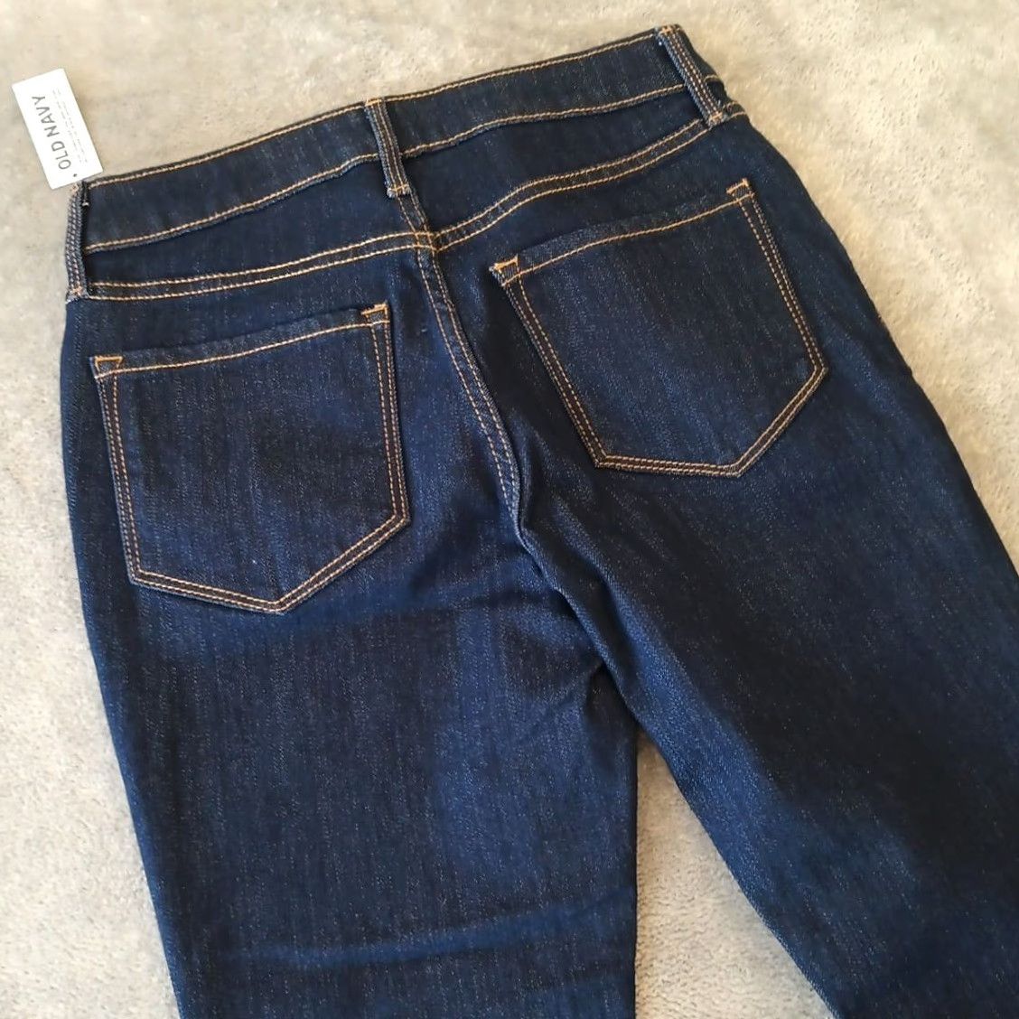 Old Navy Old Navy Jeans Womens 4P Petite Skinny Stretch Blue Denim 27x24 5-Pocket Mid Rise NWT New Size 27" / US 4 / IT 40 - 7 Thumbnail
