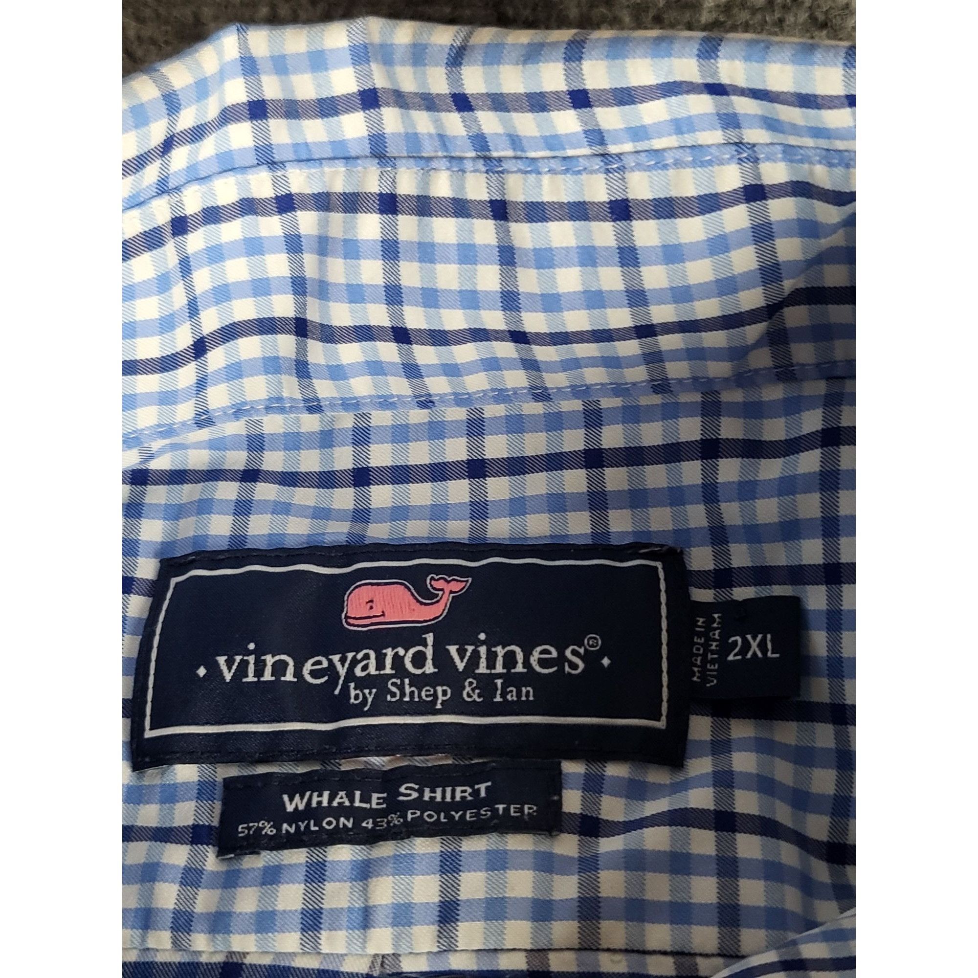 Vineyard Vines Vineyard Vines Slim Fit Whale Shirts Men Sz XXL Plaid Lot Ca Size US XXL / EU 58 / 5 - 8 Thumbnail