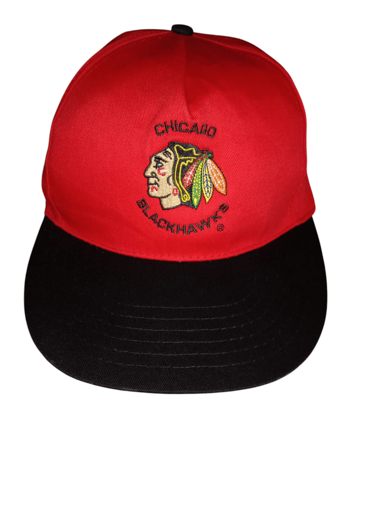 NHL × Vintage Vintage CHICAGO BLACKHAWK Taiwan ROC Size ONE SIZE - 1 Thumbnail