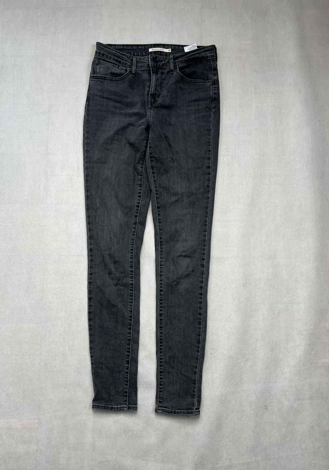 Levi's Pants Levi’s 721 High Rise Skinny Jeans Women Size 27" / US 4 / IT 40 - 2 Thumbnail
