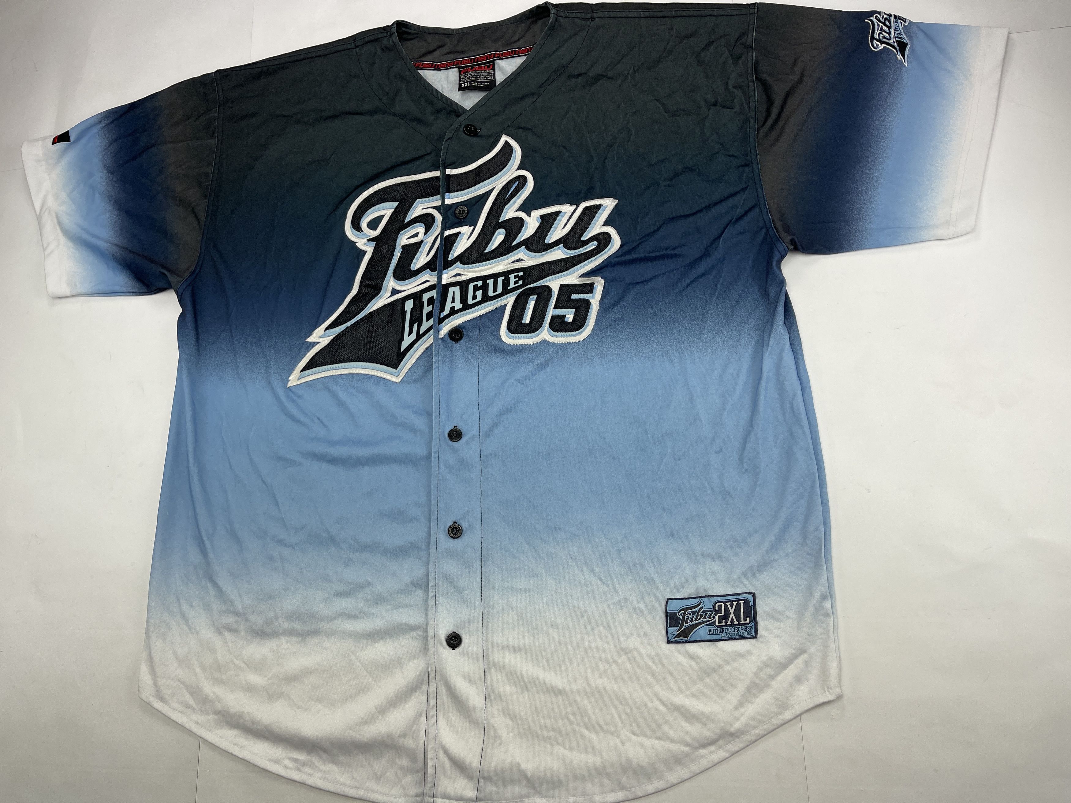 Fubu FUBU jersey, vintage hip hop t-shirt, 90s hip hop skater XXL Size US XXL / EU 58 / 5 - 4 Thumbnail