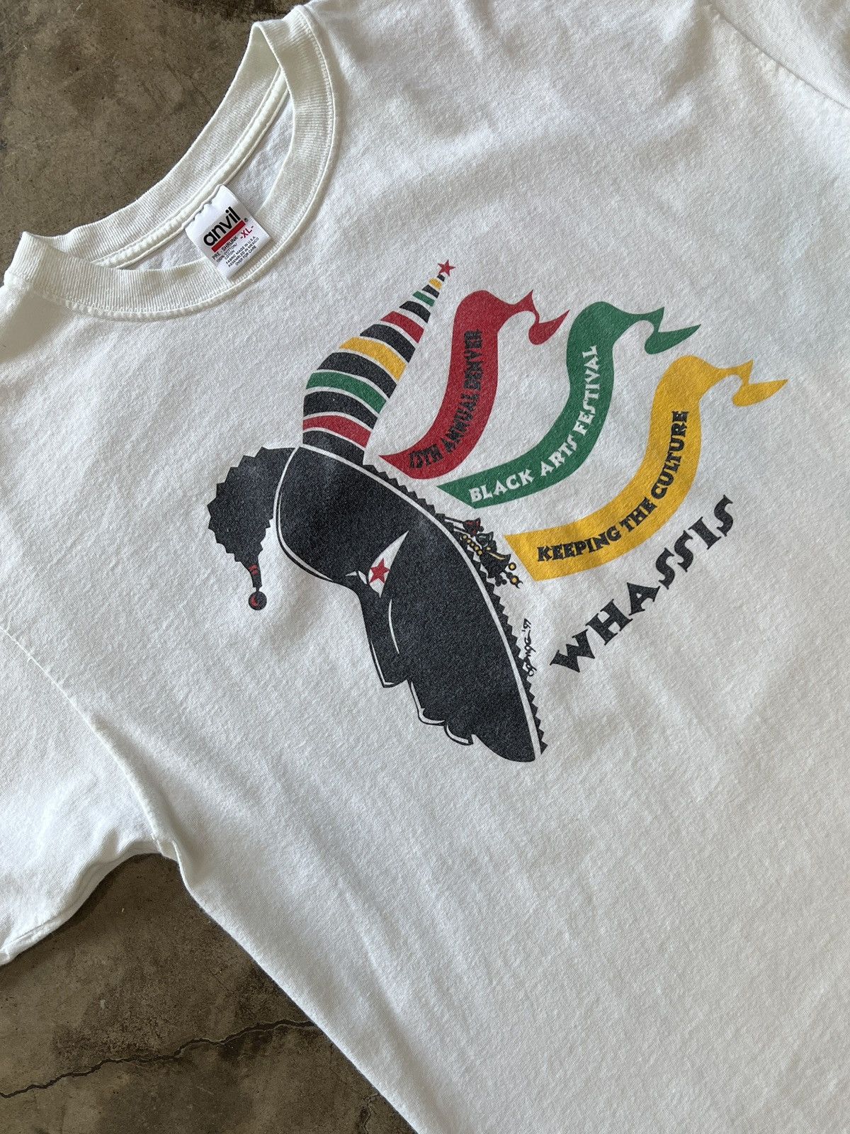 Vintage Vintage 1997 Black History Black Arts Festival Denver Tee XL Size US XL / EU 56 / 4 - 1 Thumbnail