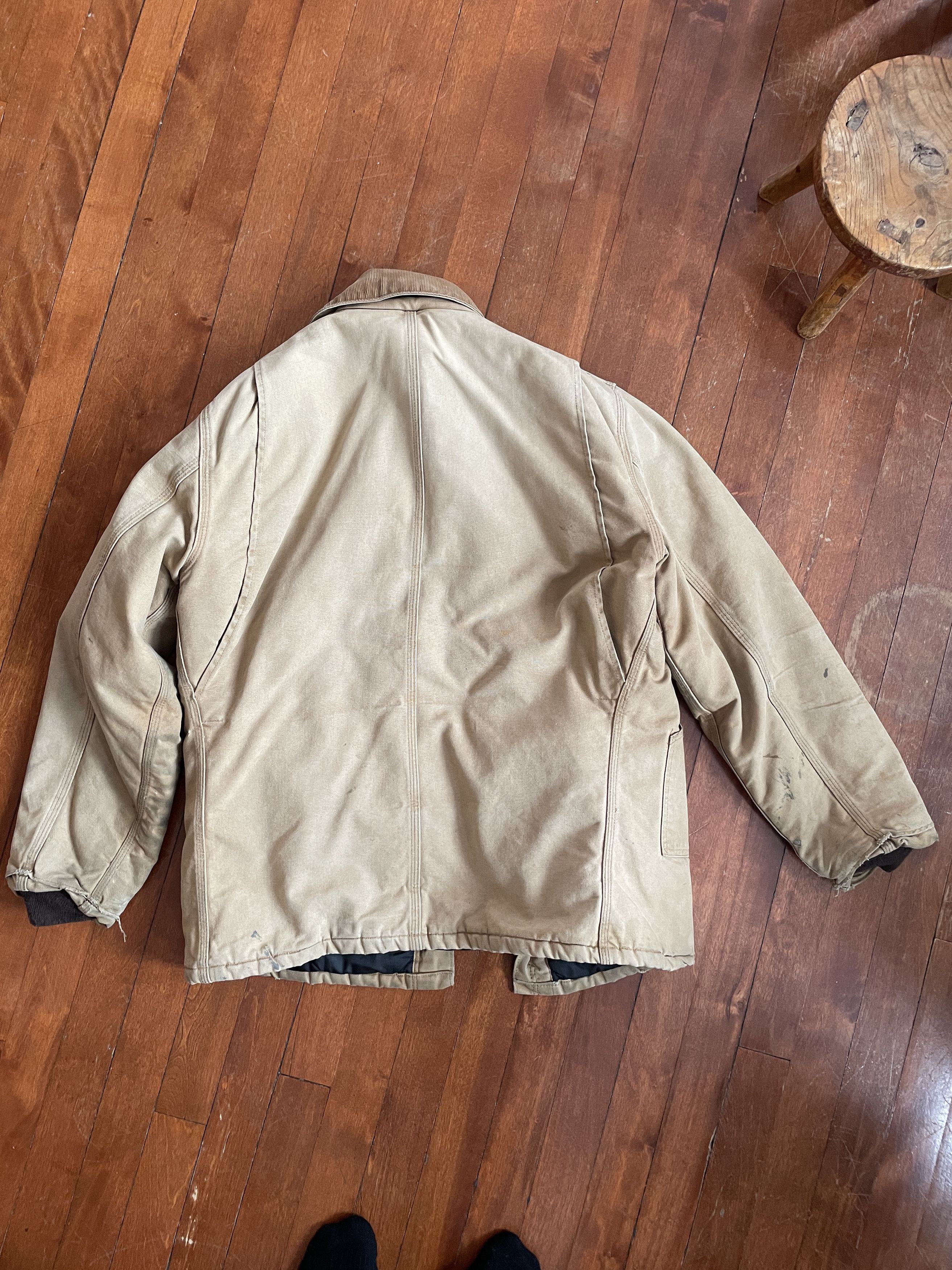 Carhartt Lined Carhartt Beige Jacket Size US L / EU 52-54 / 3 - 2 Thumbnail