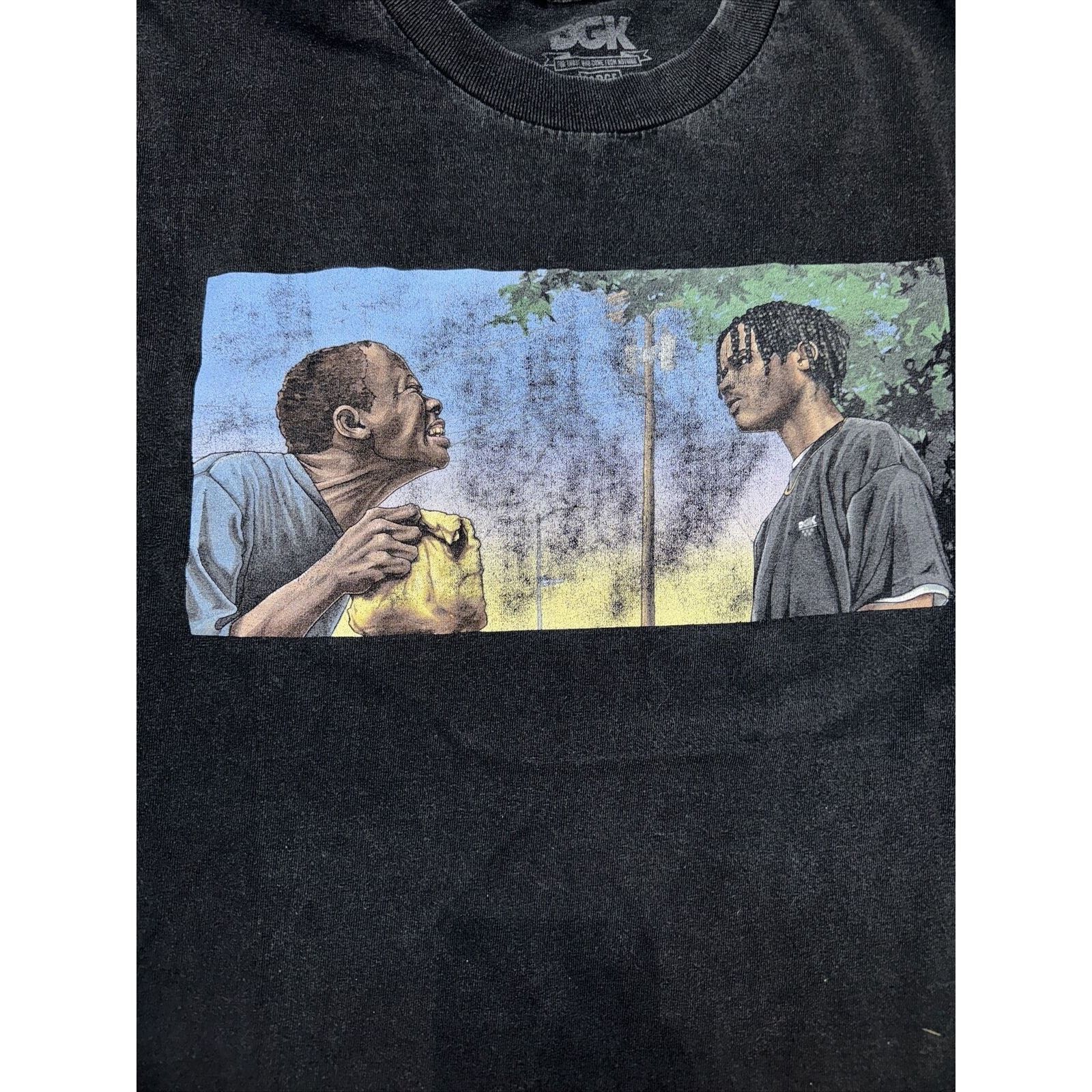 DGK DGK Menace Too Society T-Shirt Black Large 21x27.5 Size US L / EU 52-54 / 3 - 2 Thumbnail