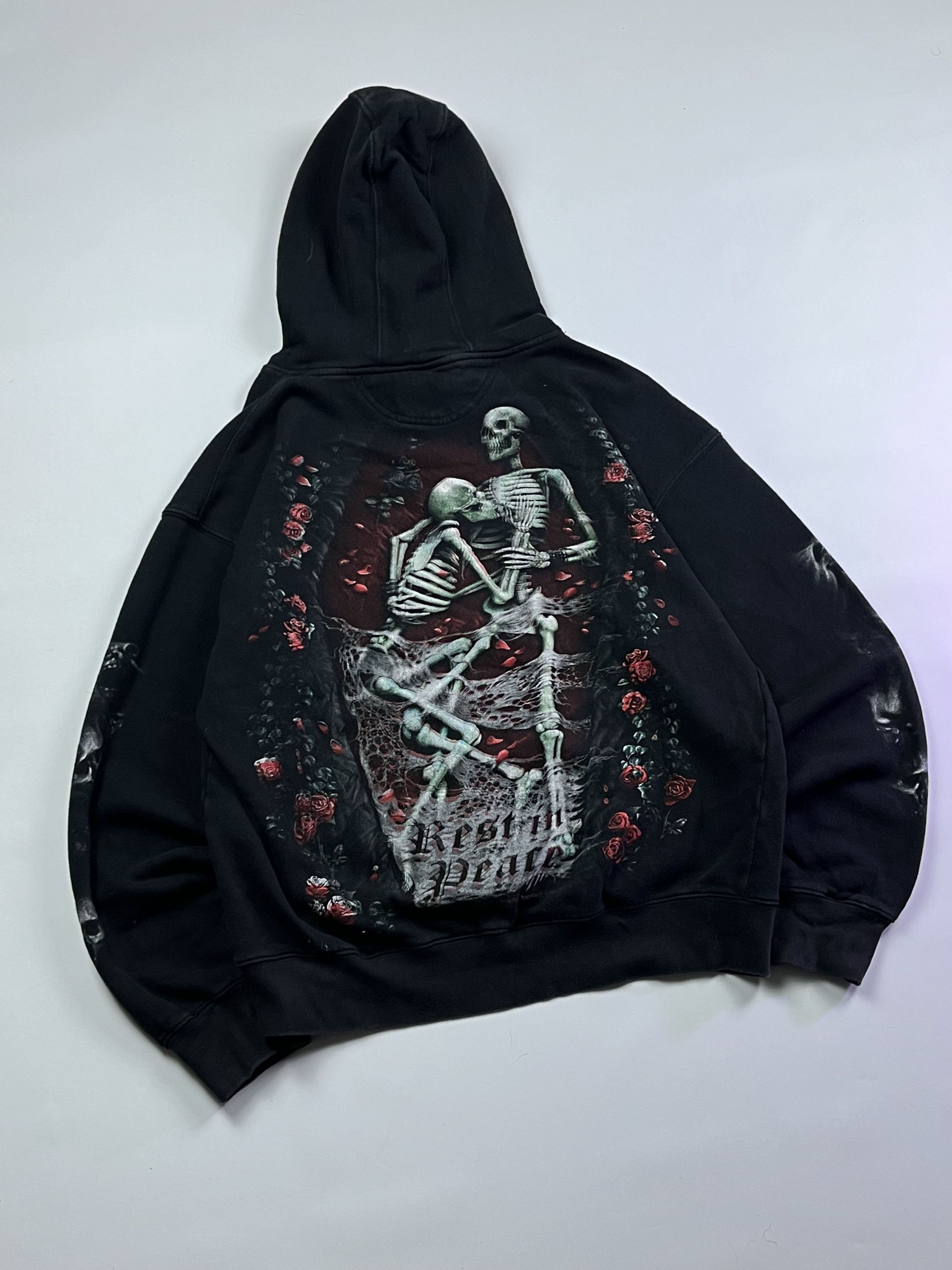 Vintage Vintage Spiral Subterranean Love Hoodie Black Size US M / EU 48-50 / 2 - 1 Thumbnail