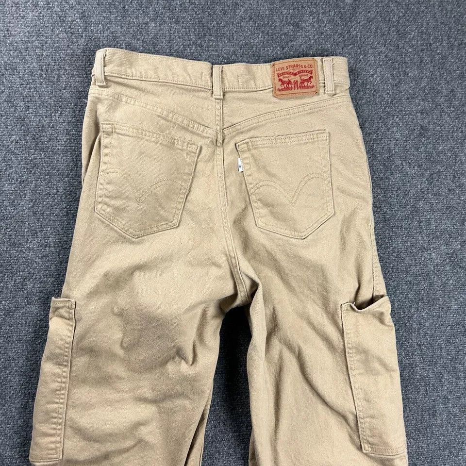 Levi's Levi's Jeans Womens 28 High Waisted Wide Leg Crop Cargo Size 28" / US 6 / IT 42 - 7 Thumbnail