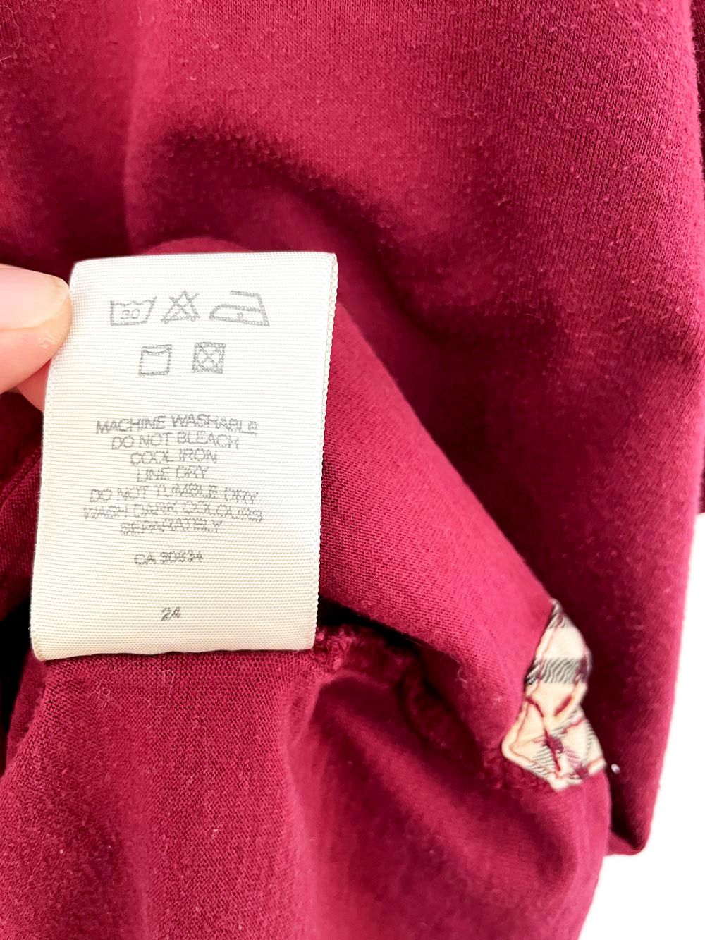 Burberry burberry embroidered logo tee Size US M / EU 48-50 / 2 - 6 Thumbnail