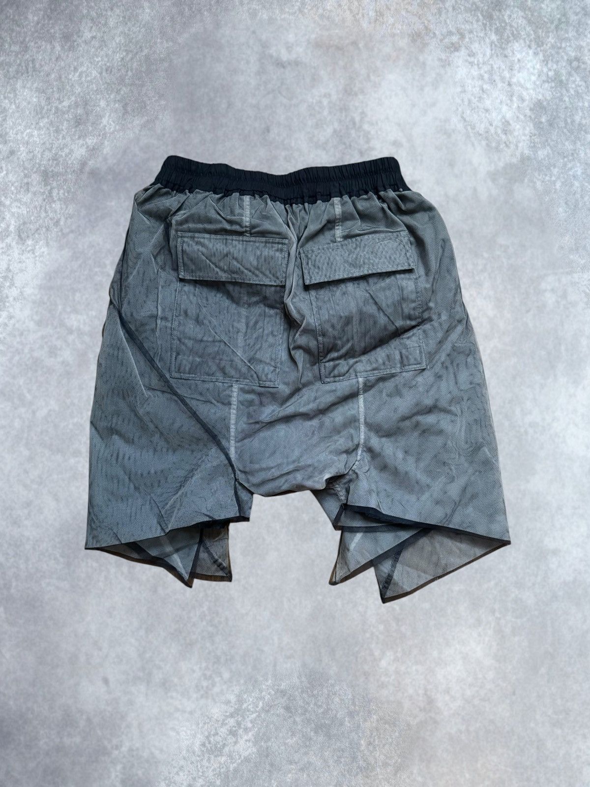 Rick Owens Rick Owens Sample Mesh-Style Overlays Abstract Cut Shorts Size US 30 / EU 46 - 2 Thumbnail