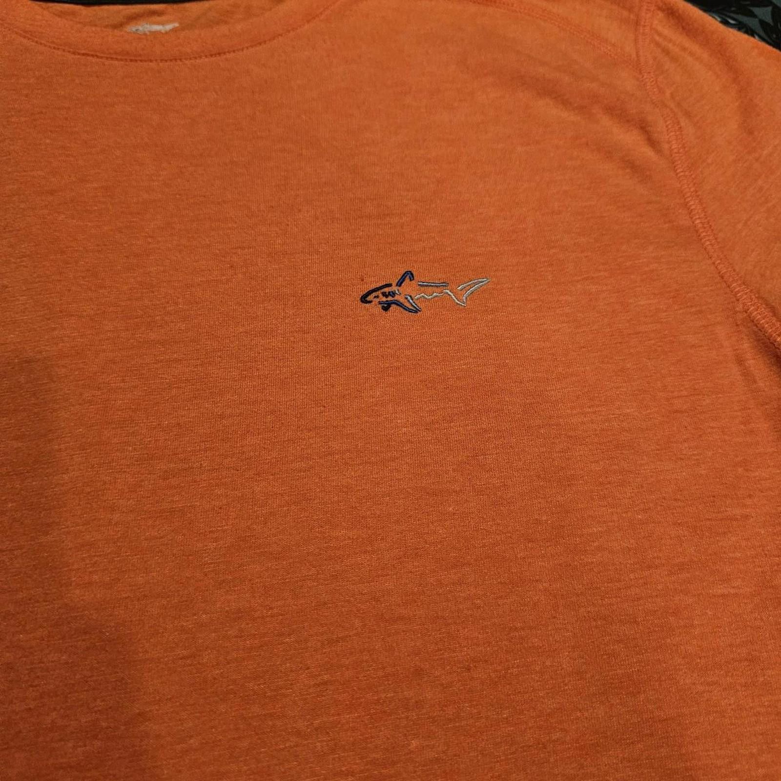 Designer Greg Norman Collection Men's Orange T-shirt Size US L / EU 52-54 / 3 - 2 Thumbnail