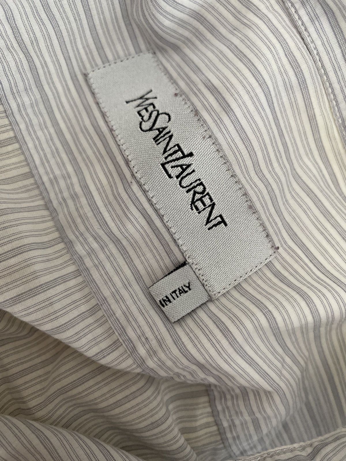 Yves Saint Laurent Super Light 2009 YSL Shirt Italy Summer Size US L / EU 52-54 / 3 - 11 Thumbnail