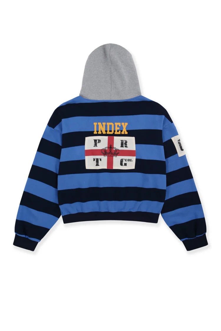 PROJECT G/R Protocol Index STRIPE POLO HOODIE PROJECT GR size 2 Size US M / EU 48-50 / 2 - 4 Thumbnail
