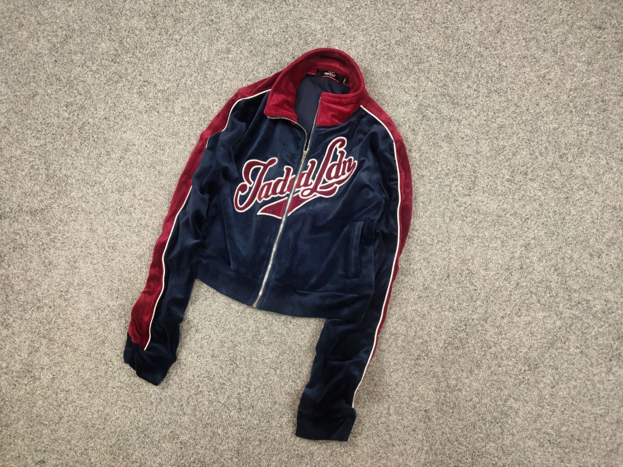 Jaded London Jaded London Y2K co-ords zip up velour cropped pullover Size M / US 6-8 / IT 42-44 - 5 Thumbnail