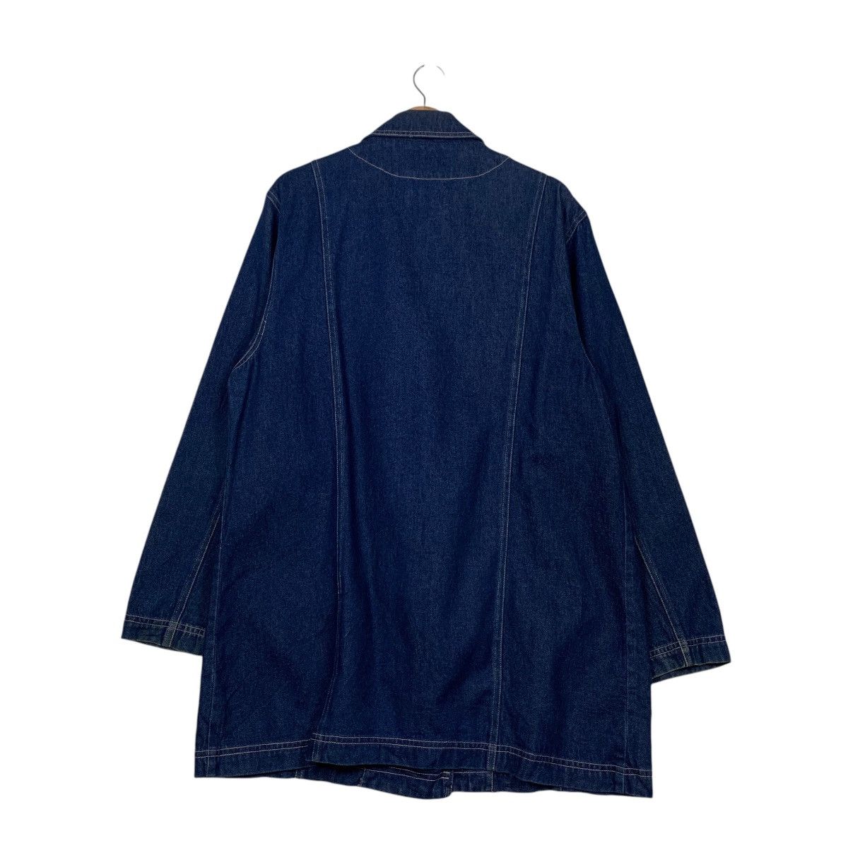 Denim & Co. DENIM & CO Jeans Wear Double Breasted Denim Jacket #2178-C96 Size US L / EU 52-54 / 3 - 7 Thumbnail