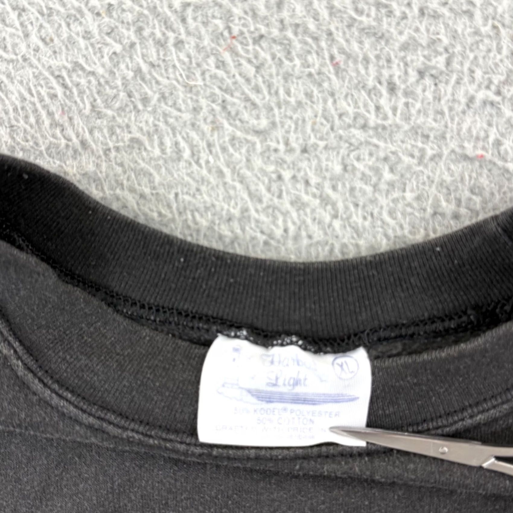 Vintage VINTAGE Notre Dame Sweatshirt Mens Large Black 80s Raglan Sport College Pullover Size US L / EU 52-54 / 3 - 7 Thumbnail