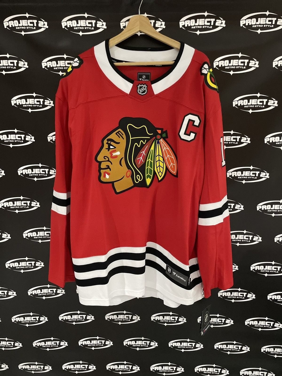 image of Nhl Chicago Blackhawks “Jonathan Toews” Jersey - XL in Red, Men's