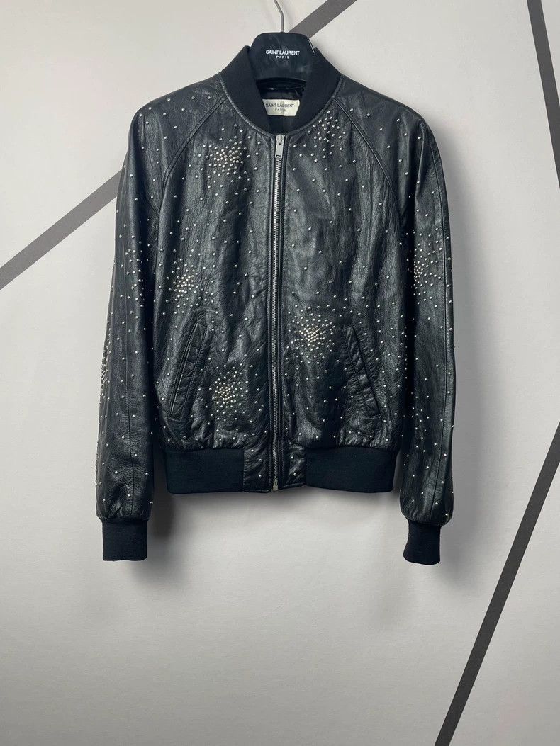 Saint Laurent Paris Saint Laurent Paris Rivet fireworks sheepskin jacket-2506 Size US S / EU 44-46 / 1 - 1 Thumbnail