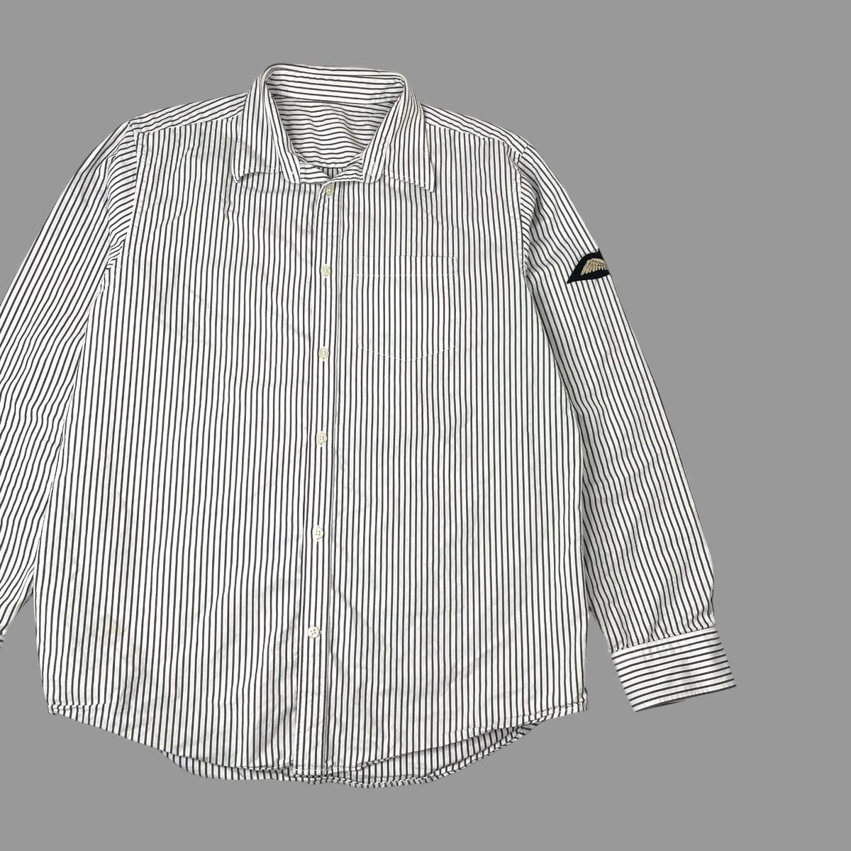 Vintage Vintage Y2K RAF Royal Air Force button up shirt Size US L / EU 52-54 / 3 - 3 Thumbnail
