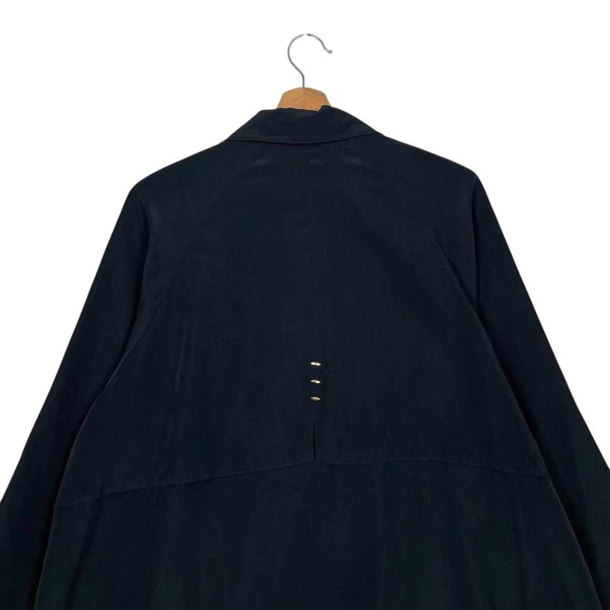 Japanese Brand Japanese Brand Women Black Coat Size L / US 10 / IT 46 - 8 Thumbnail