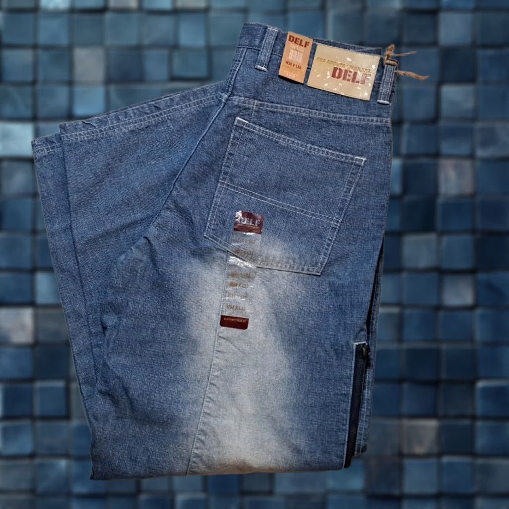 JNCO × Southpole × Vintage Vintage Y2K Blue Boy DJ Hip Hop JNCO