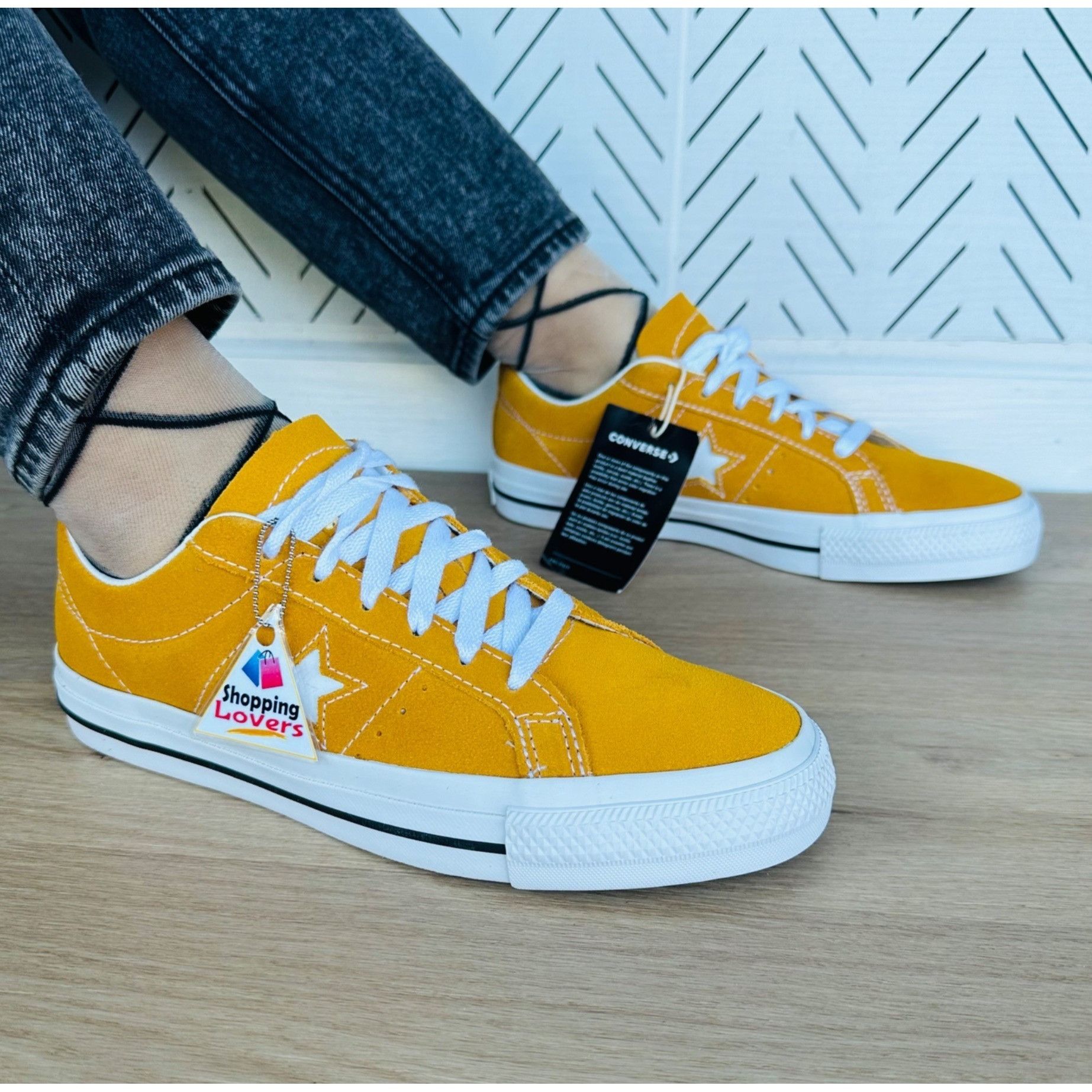 ⭐Converse One Star Pro OX Low Women Shoes Size Mustard Y
