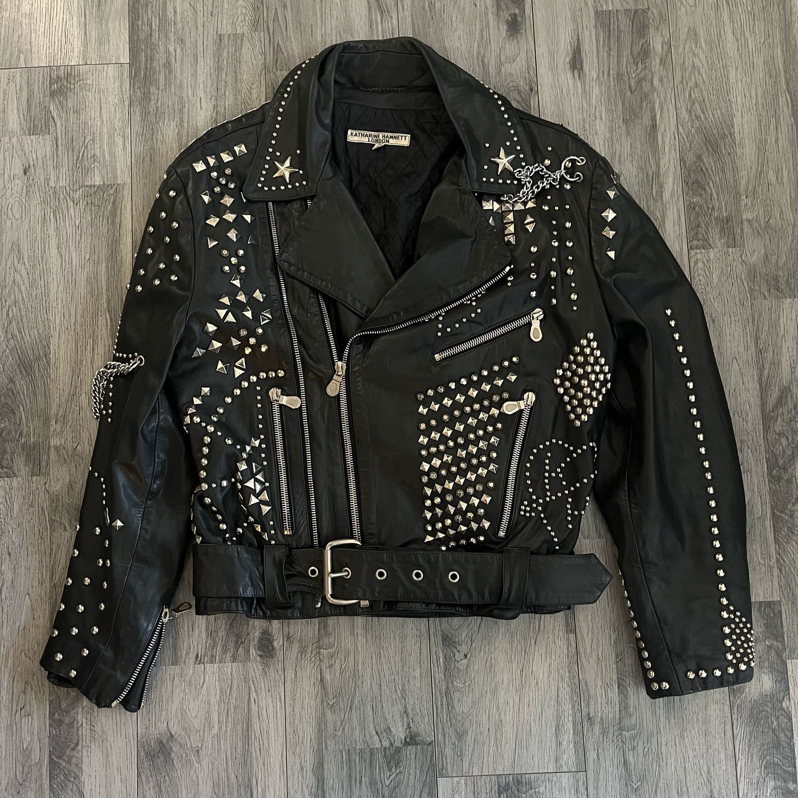 Men's Katharine Hamnett London Leather Jackets | Grailed Men's Katharine Hamnett London Leather Jackets | Grailed