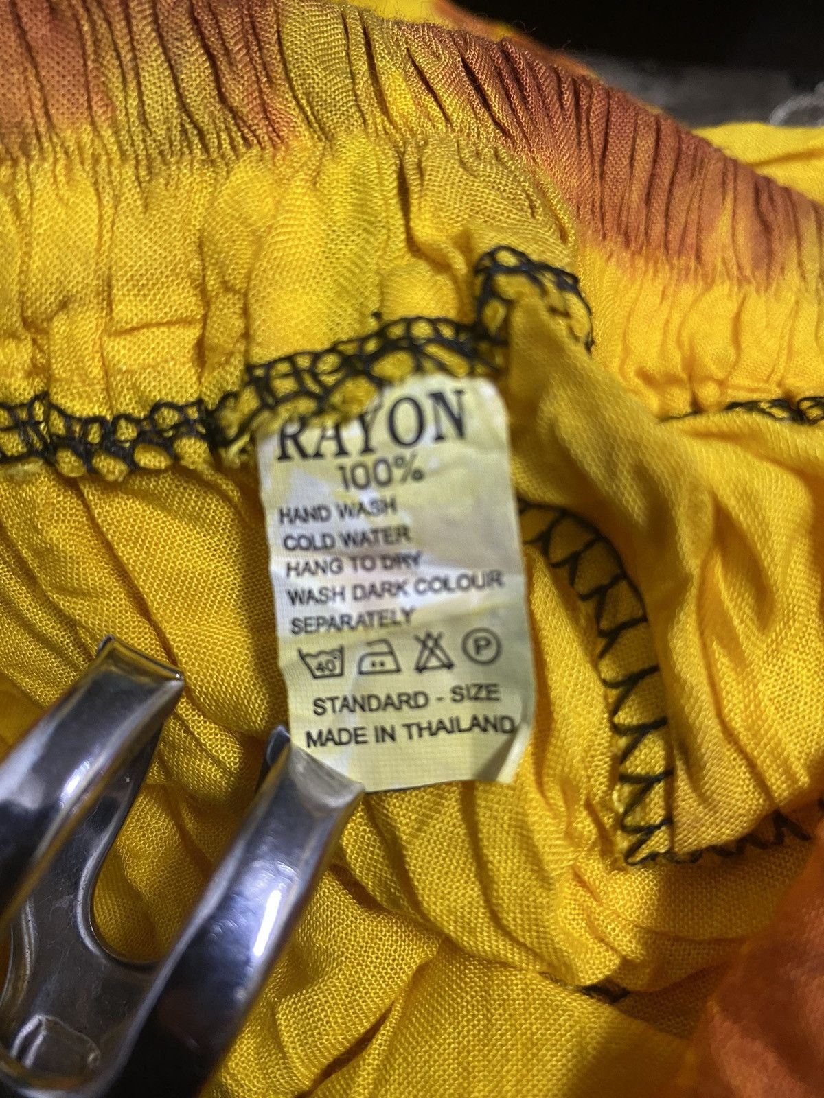 Other RAMAYANA 100% Rayon Hawaii Relaxing Pants Size 24" / US 00 / IT 34 - 19 Thumbnail