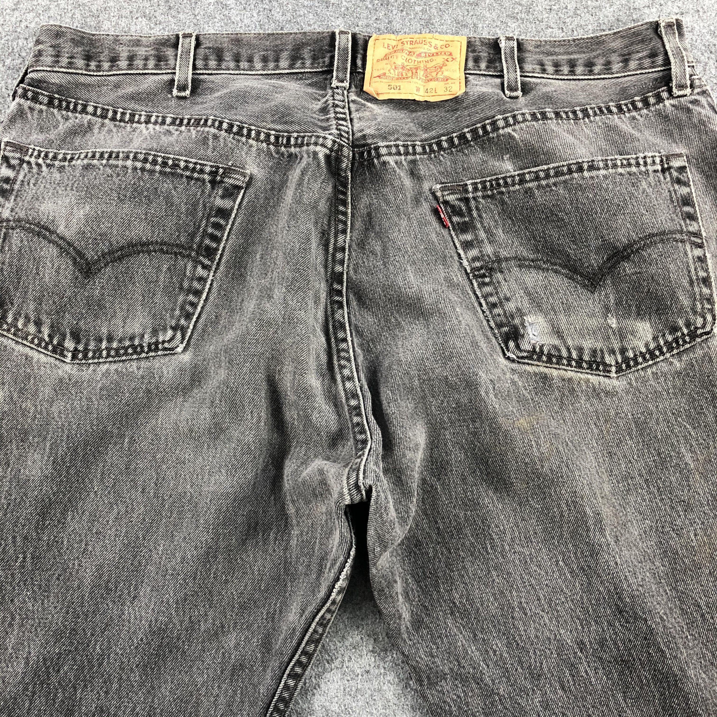 Levi's × Vintage Vintage 90s Levis 501 Earth Tone Jeans-J1580 Size US 40 / EU 56 - 4 Thumbnail