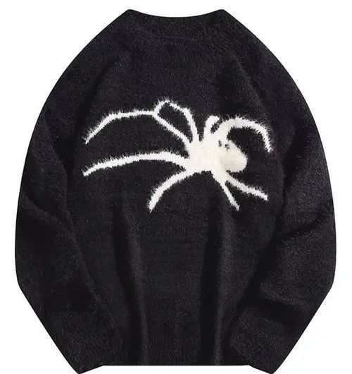 Japanese Brand Retro punk super soft spider premium mohair sweater jumper Size US L / EU 52-54 / 3 - 2 Thumbnail