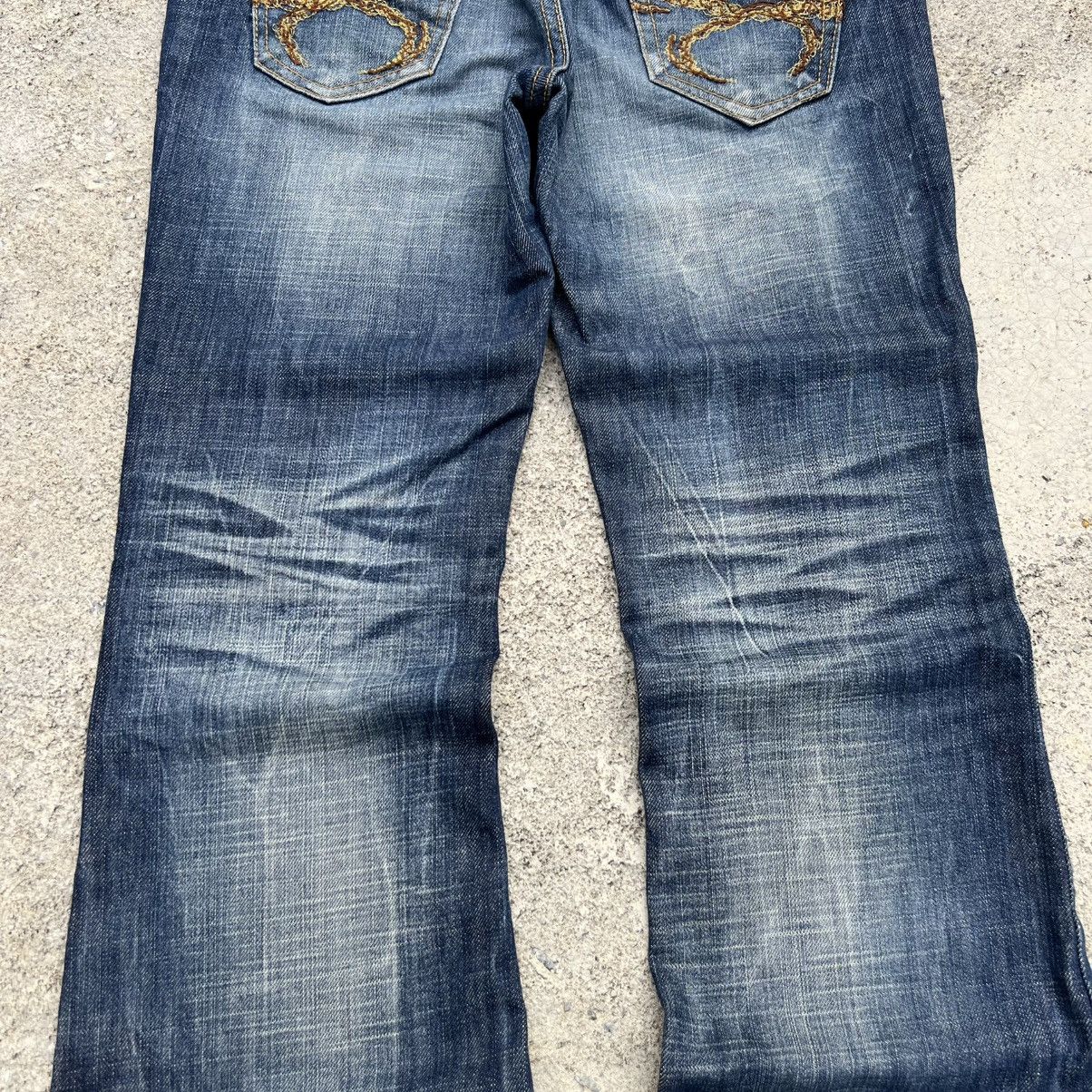 Japanese Brand “REDPEPPER” ACID WASH FLARE JEANS Size 28" / US 6 / IT 42 - 14 Thumbnail