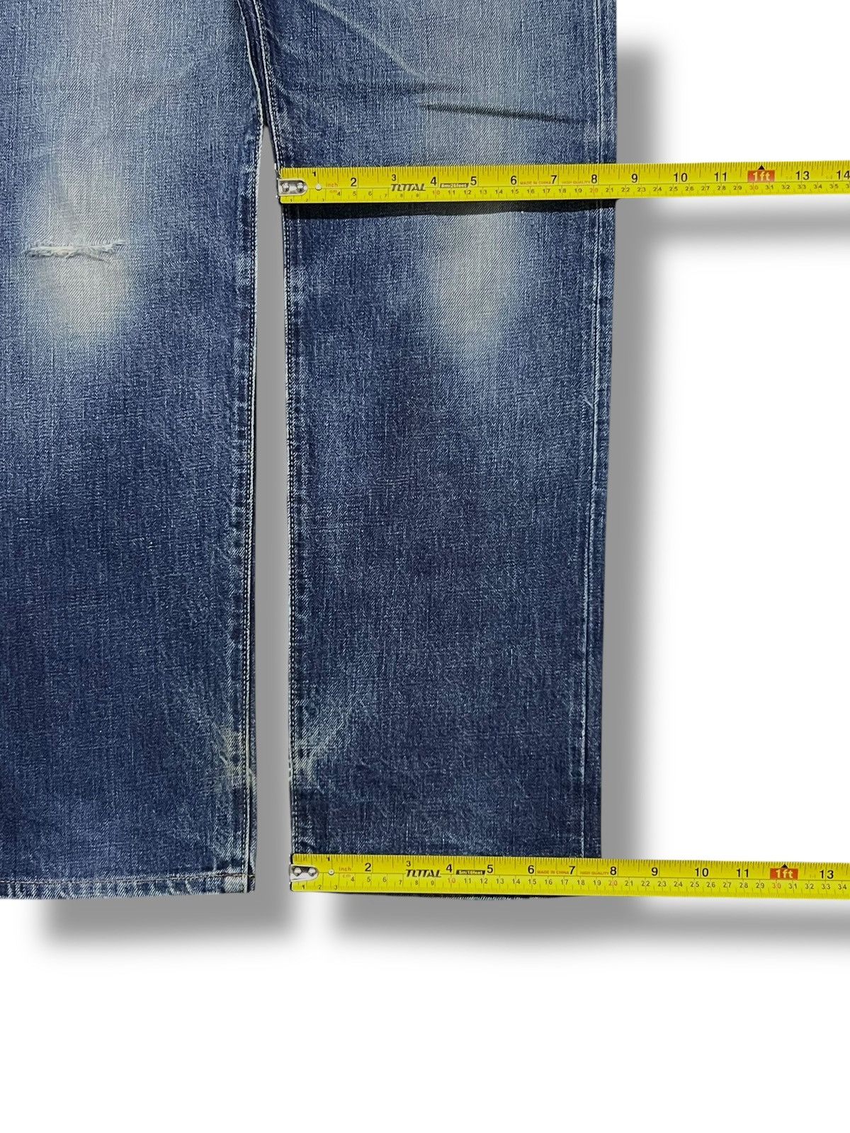 Japanese Brand Vintage L.W.D By Domingo Selvedge Denim Japan | Slim Straigh Size US 31 - 22 Thumbnail
