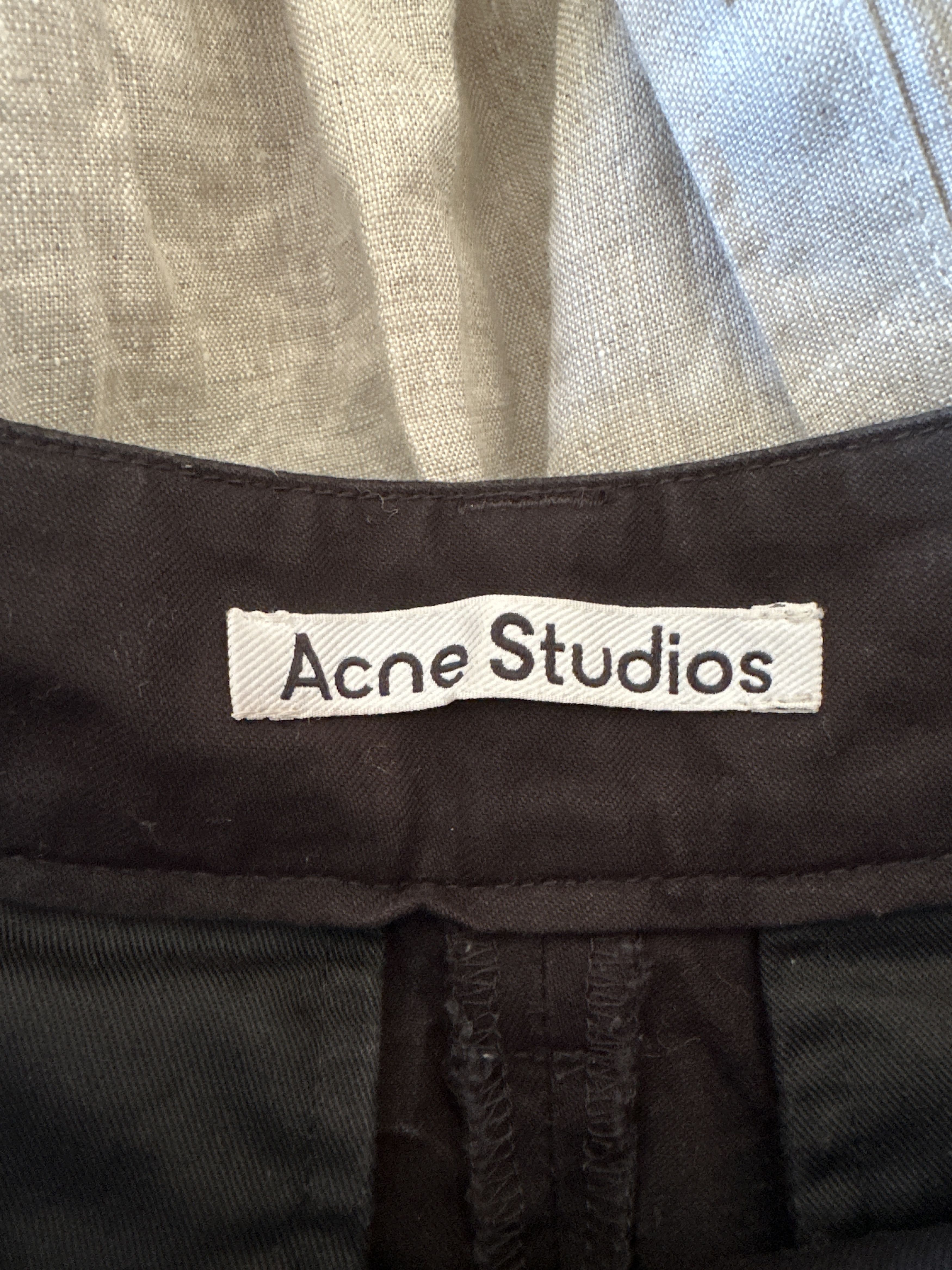 Acne Studios Acne Studios Wide Leg Baggy Shorts Size US 32 / EU 48 - 3 Thumbnail