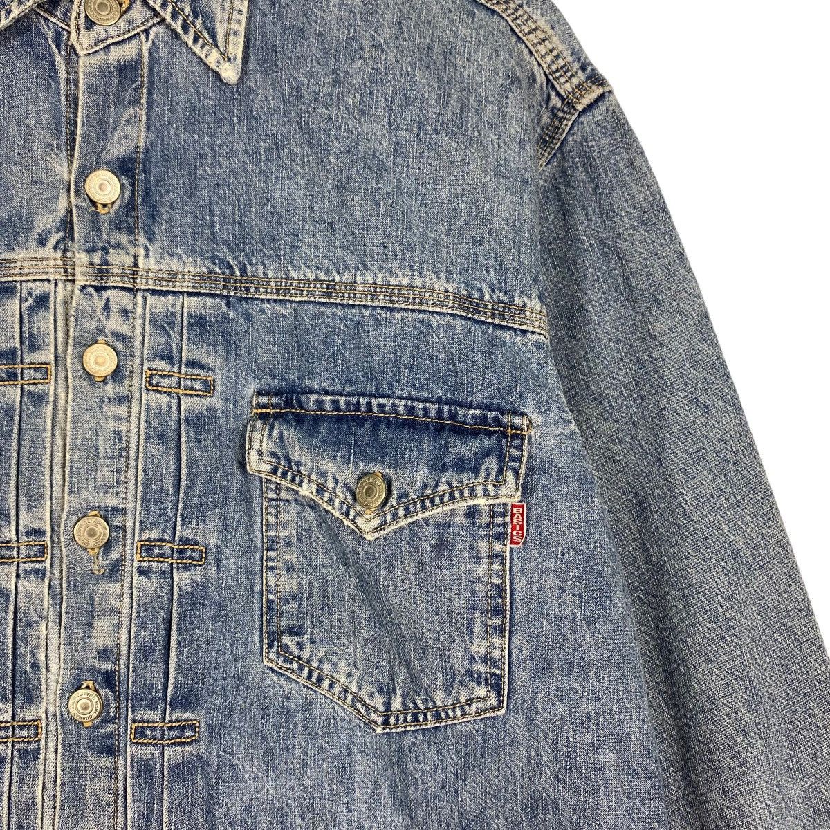 Japanese Brand Johnbull Work Clothes Denim Shirt Size US M / EU 48-50 / 2 - 6 Thumbnail