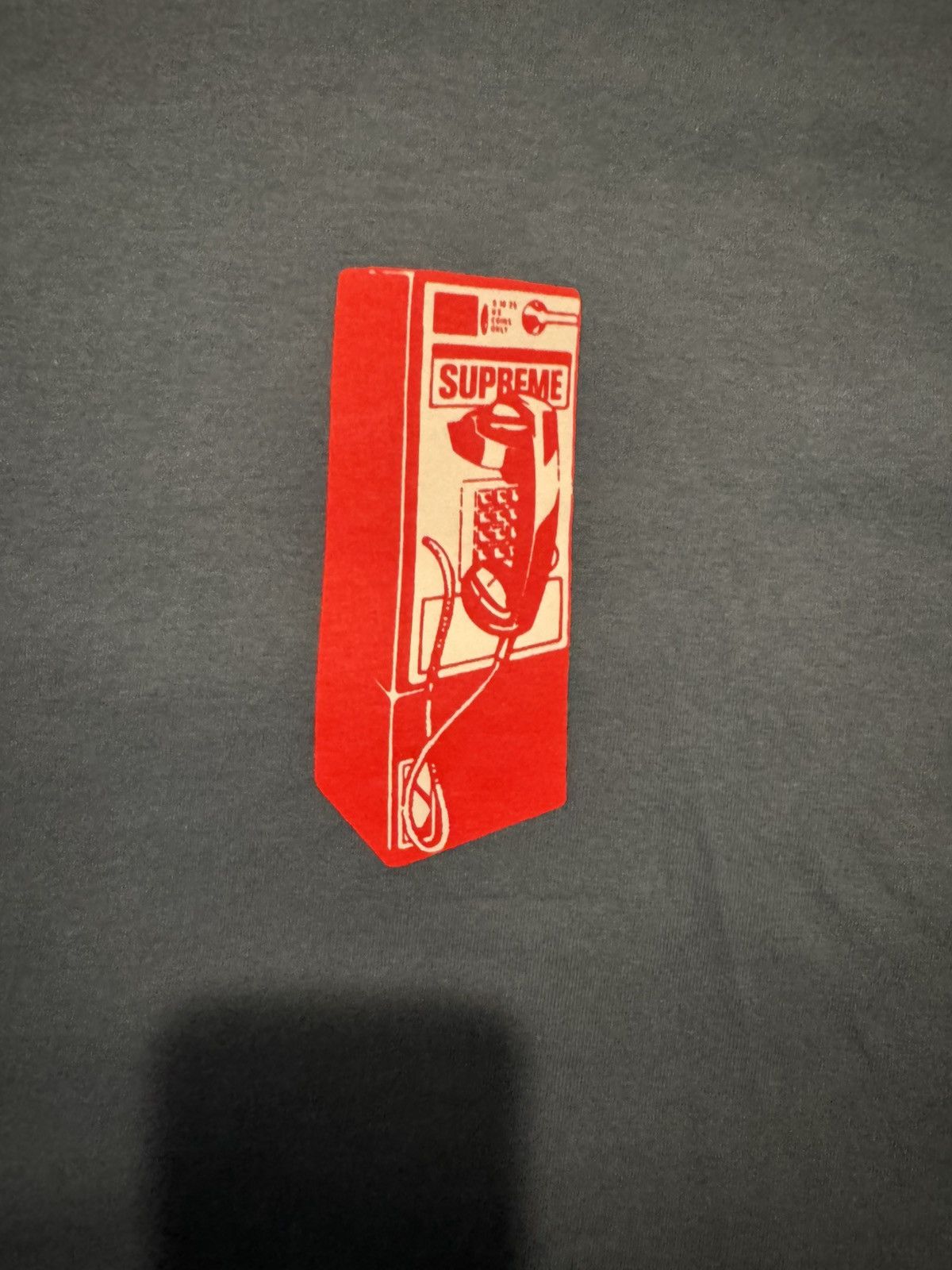 Supreme Supreme Payphone Tee Size US M / EU 48-50 / 2 - 3 Thumbnail