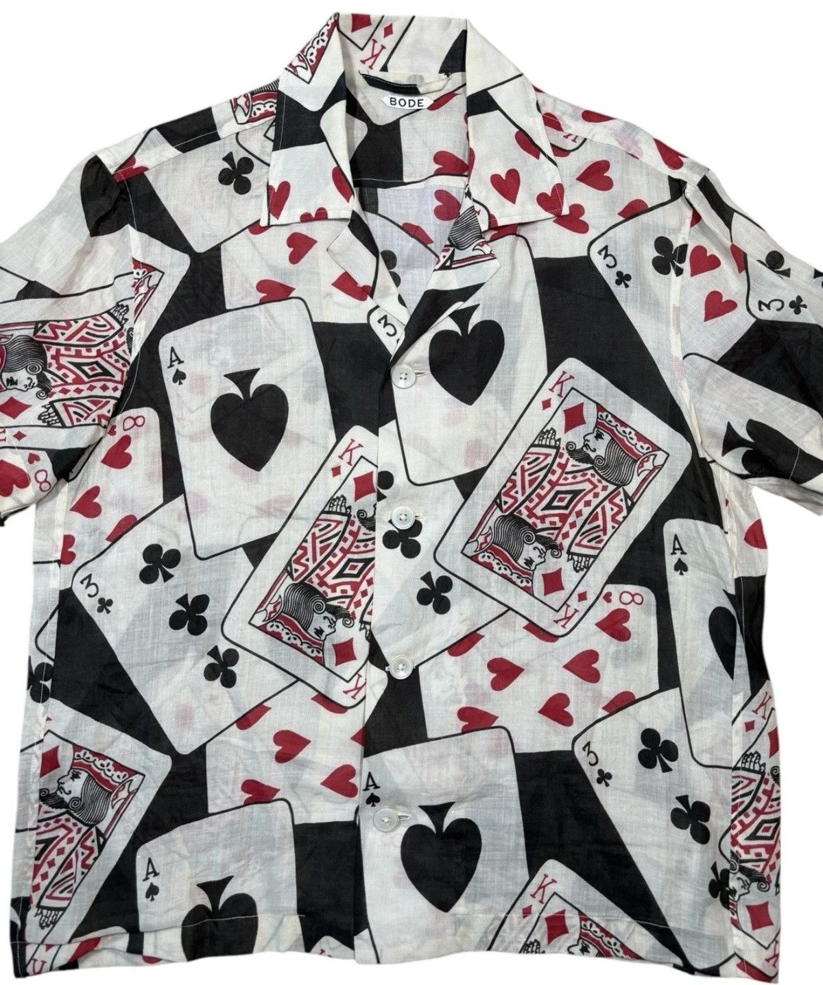 Bode Bode Cards Shirt Size US S / EU 44-46 / 1 - 2 Thumbnail