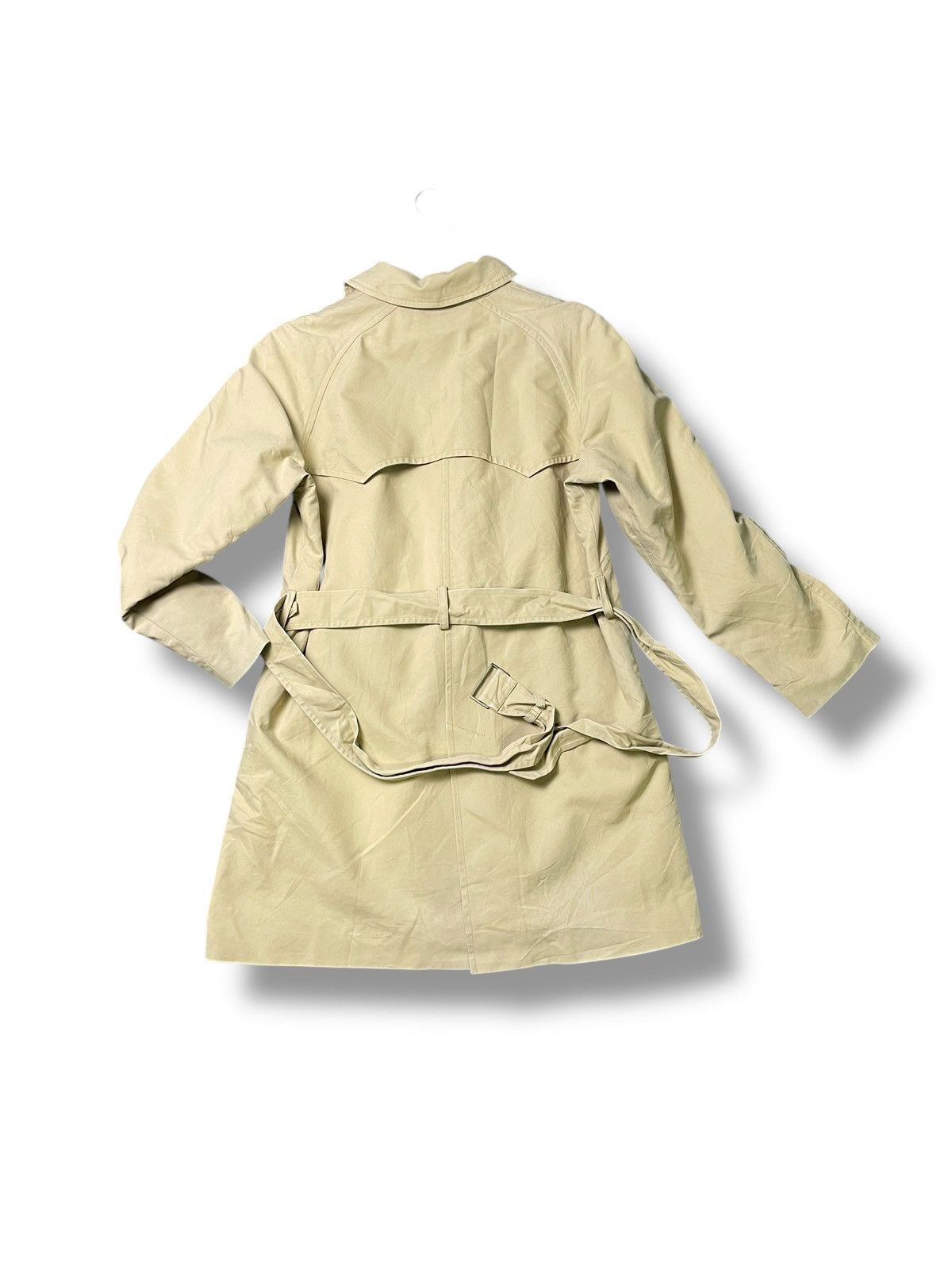 Ralph Lauren × Ralph Lauren Black Label × Vintage Ralph Lauren Double Breasted Twill Trench Coat (47) Size US XS / EU 42 / 0 - 2 Thumbnail