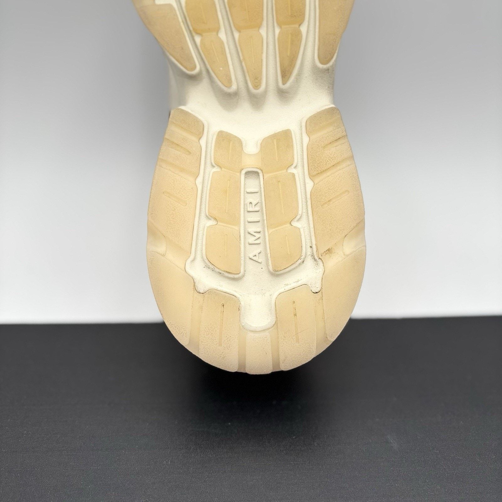 Amiri Amiri Bone Runner ' White, Beige, Grey ' | GOOD CONDITION! Size US 9 / EU 42 - 18 Thumbnail