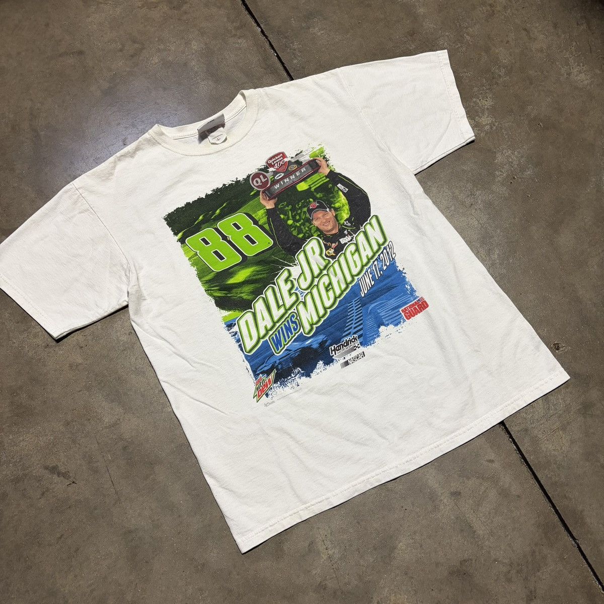 Chase Authentics Vintage Dale Earnhardt Jr NASCAR T shirt Chase Authentics Size US L / EU 52-54 / 3 - 2 Thumbnail