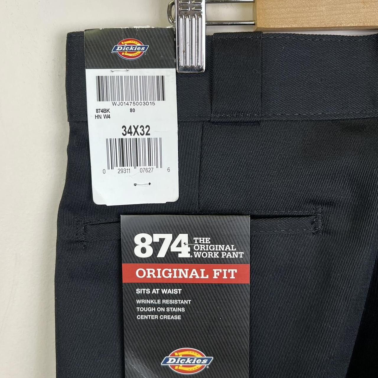 Dickies Dickies 874 Original Fit Work Pants - Black - Size 34x32 Size US 34 / EU 50 - 3 Thumbnail