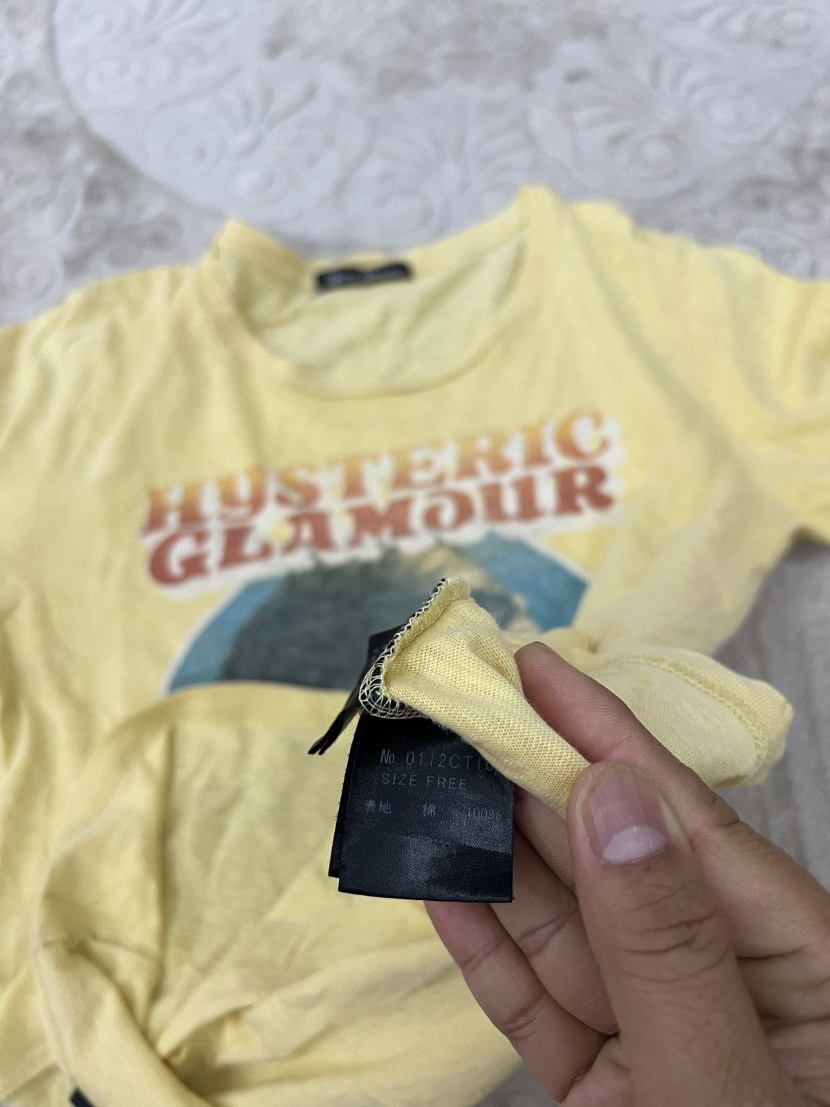 Designer × Hysteric Glamour × Japanese Brand HYSTERIC GLAMOUR JAPANESE BRAND DISTRESSED SHIRT Size ONE SIZE - 7 Thumbnail