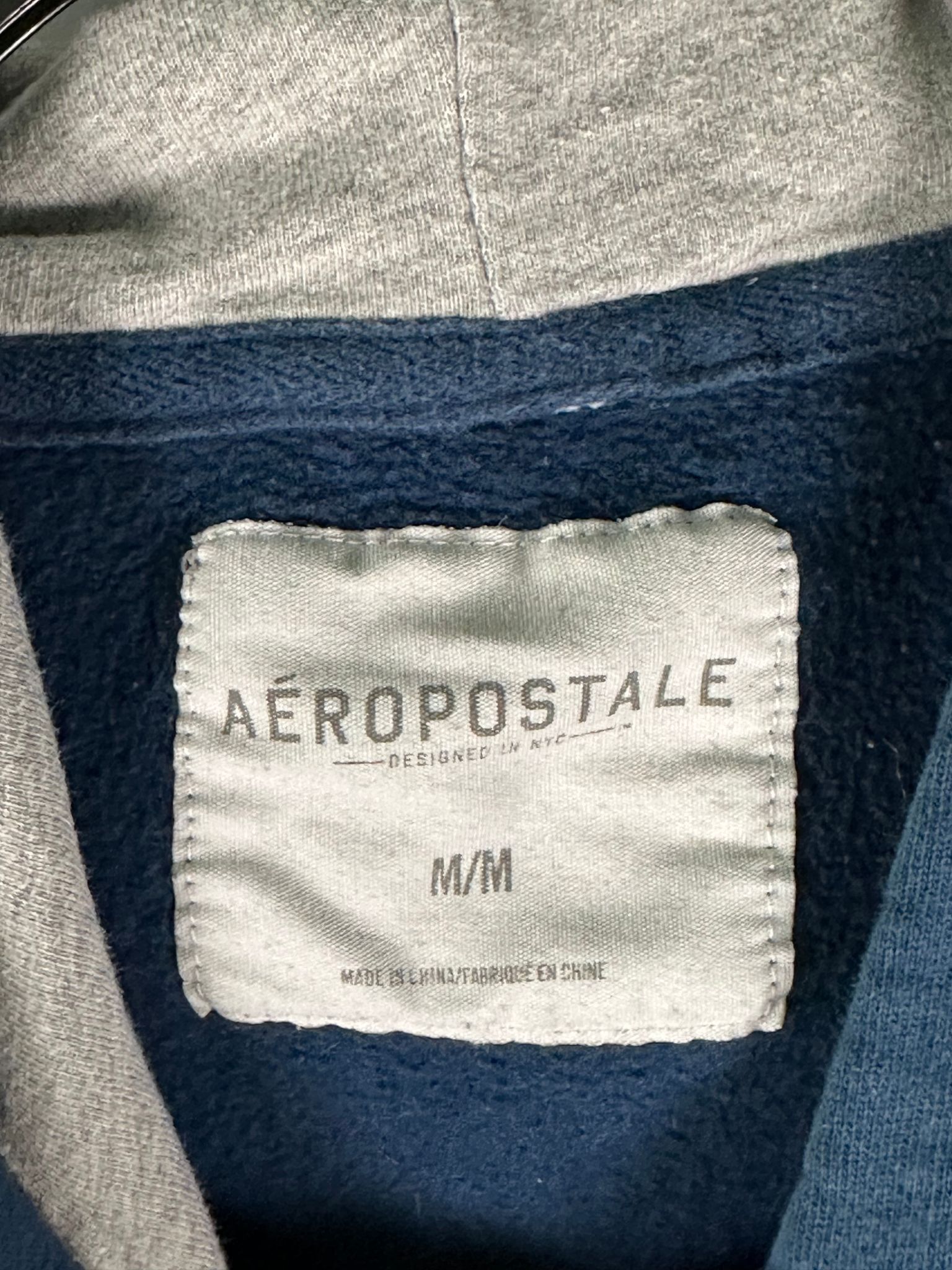Aeropostale Aeropostale Hoodie Womens M Pullover Hooded Sweatshirt Blue Size M / US 6-8 / IT 42-44 - 3 Thumbnail