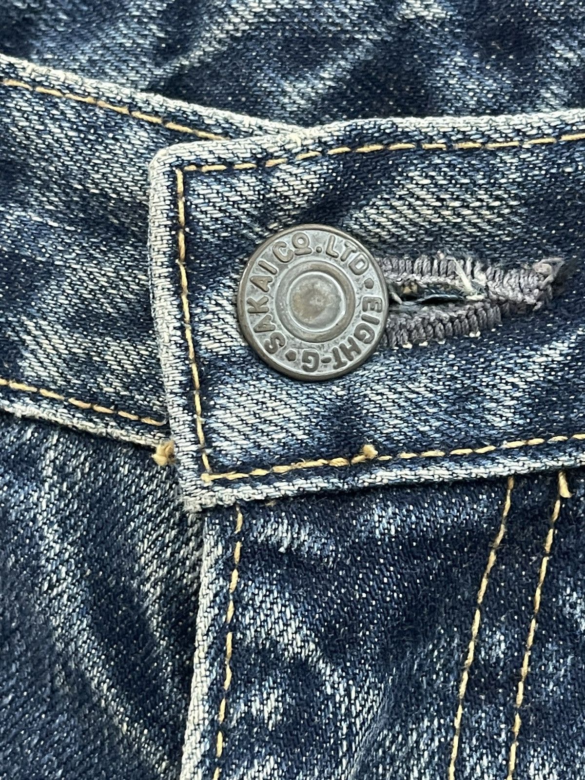 EIGHT-G × Kapital Eight G Denim Jeans Size US 32 / EU 48 - 5 Thumbnail