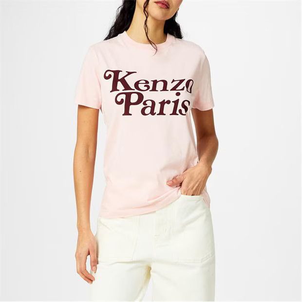 Kenzo o1g2r1mq1024 T Shirt in Pink Size M / US 6-8 / IT 42-44 - 4 Thumbnail